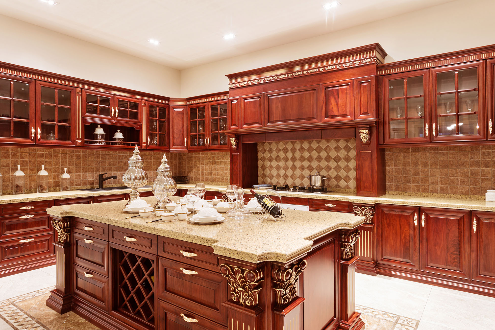 wooden kitchen design i