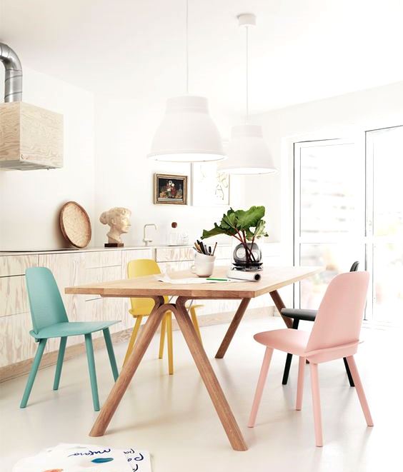 colourful-seats-for-kitchen