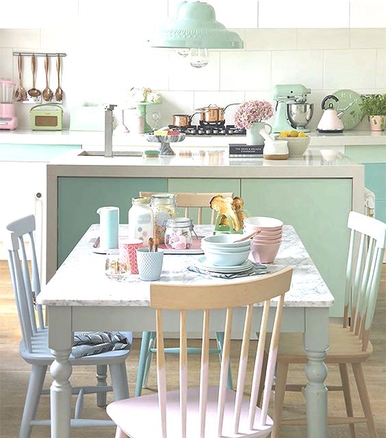 decorate-kitchen-with-pastels