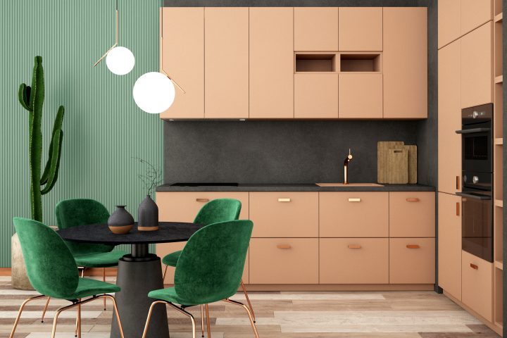Colourful kitchen design - Designer Kitchens