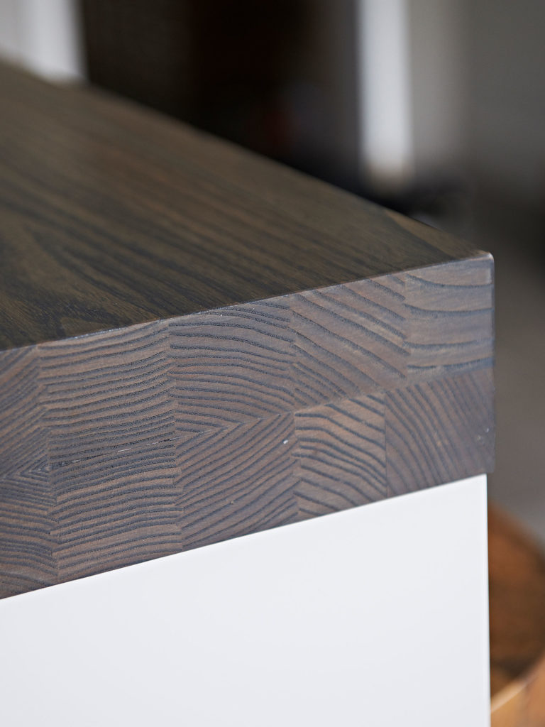 Wooden counter top