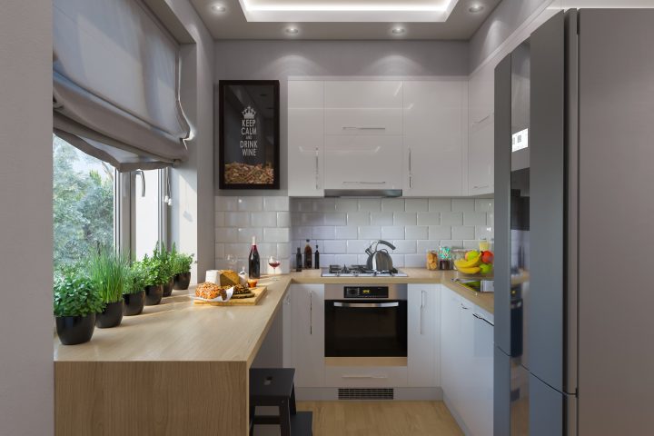 Kitchen design for a smaller kitchen space - Designer Kitchens