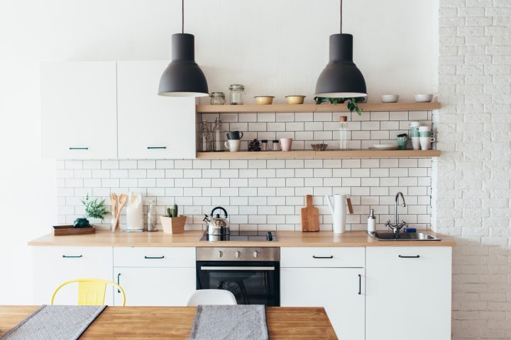 Bright white kitchen cabinets - Designer Kitchens